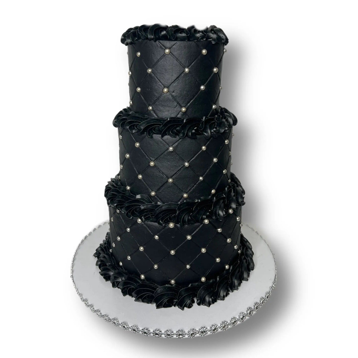 Black and Silver Quilts That's The Cake Bakery