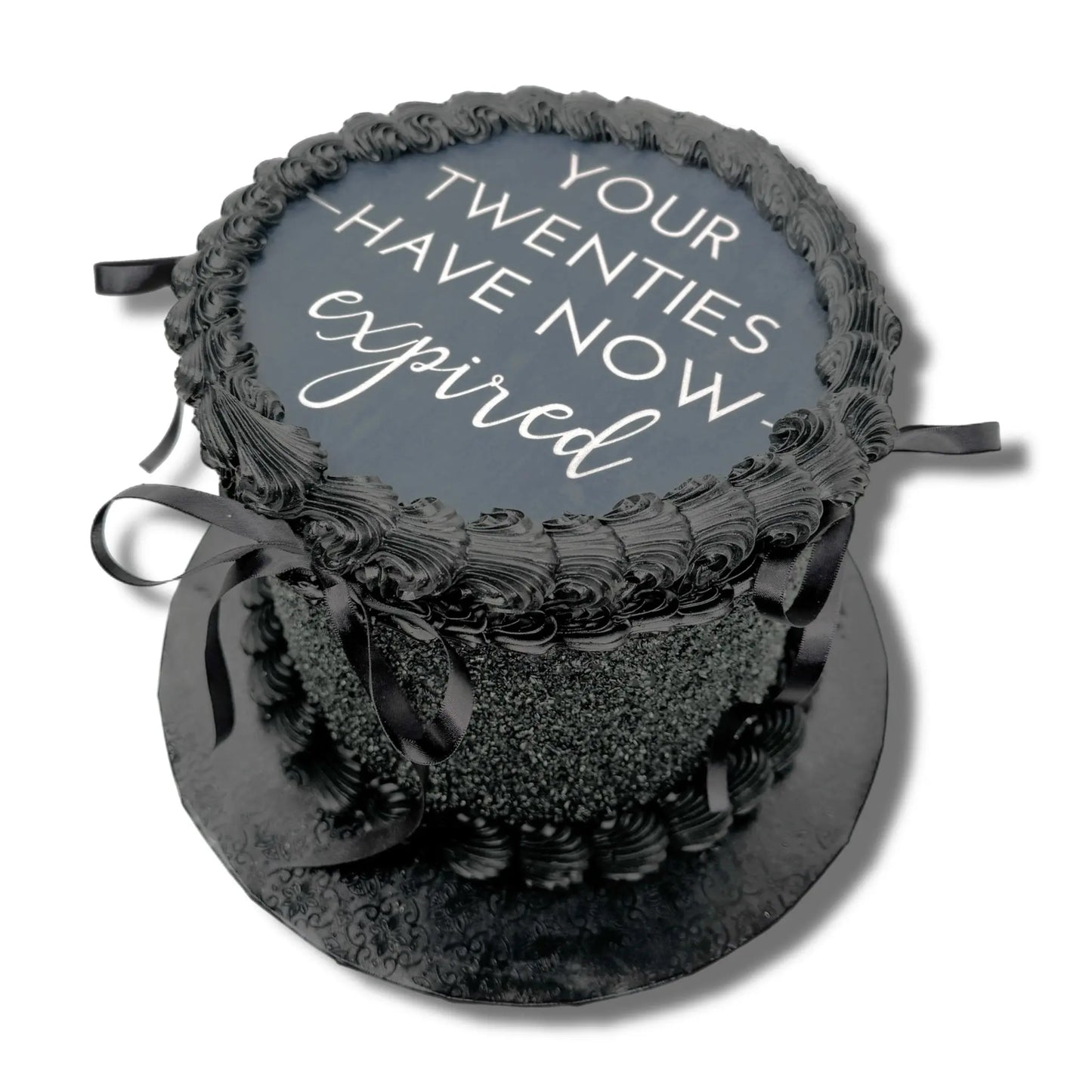 Your Twenties Have Now Expired - Burn Away Cake That's The Cake Bakery