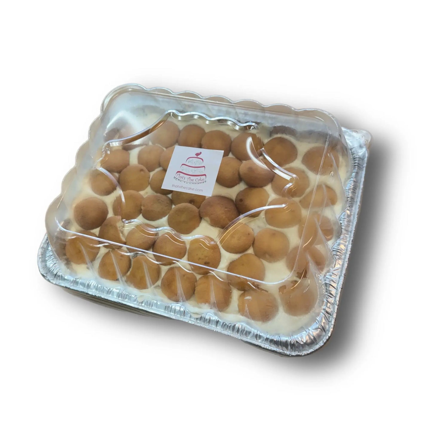 Pan of Banana Pudding That's The Cake Bakery