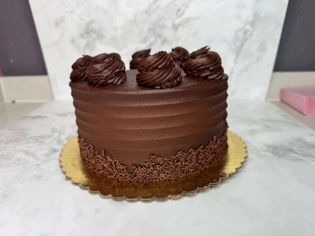 8” Round Simple Shop Cake That's The Cake Bakery