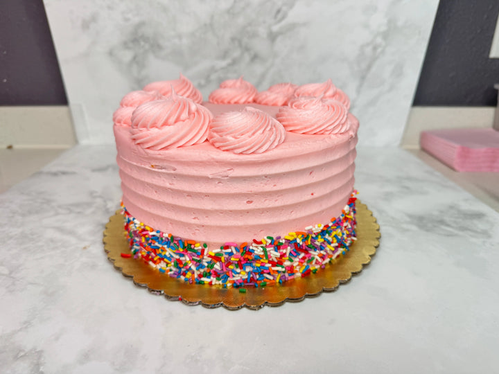 8” Round Simple Shop Cake That's The Cake Bakery