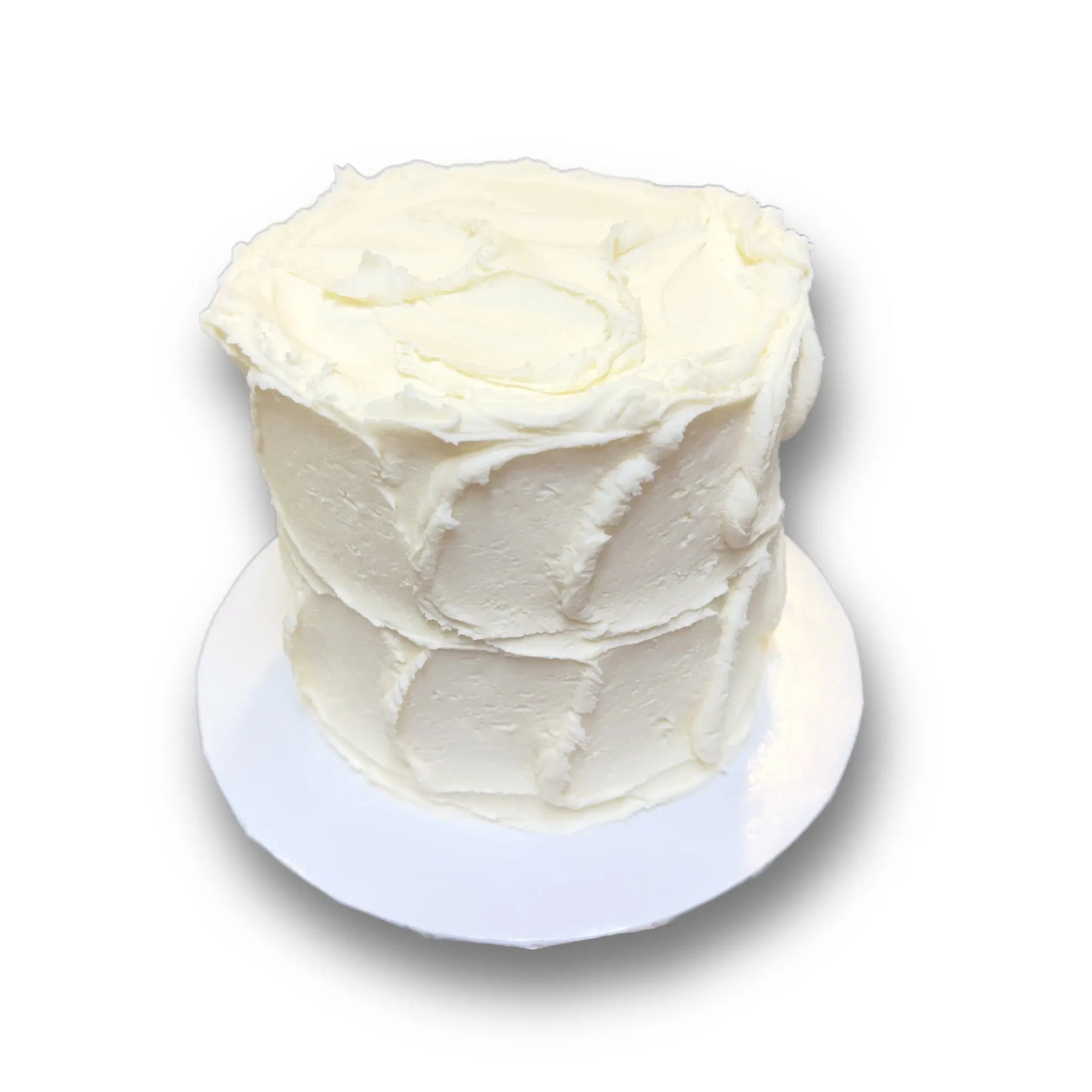 NEXT DAY: Classic Unfinished Buttercream Cake