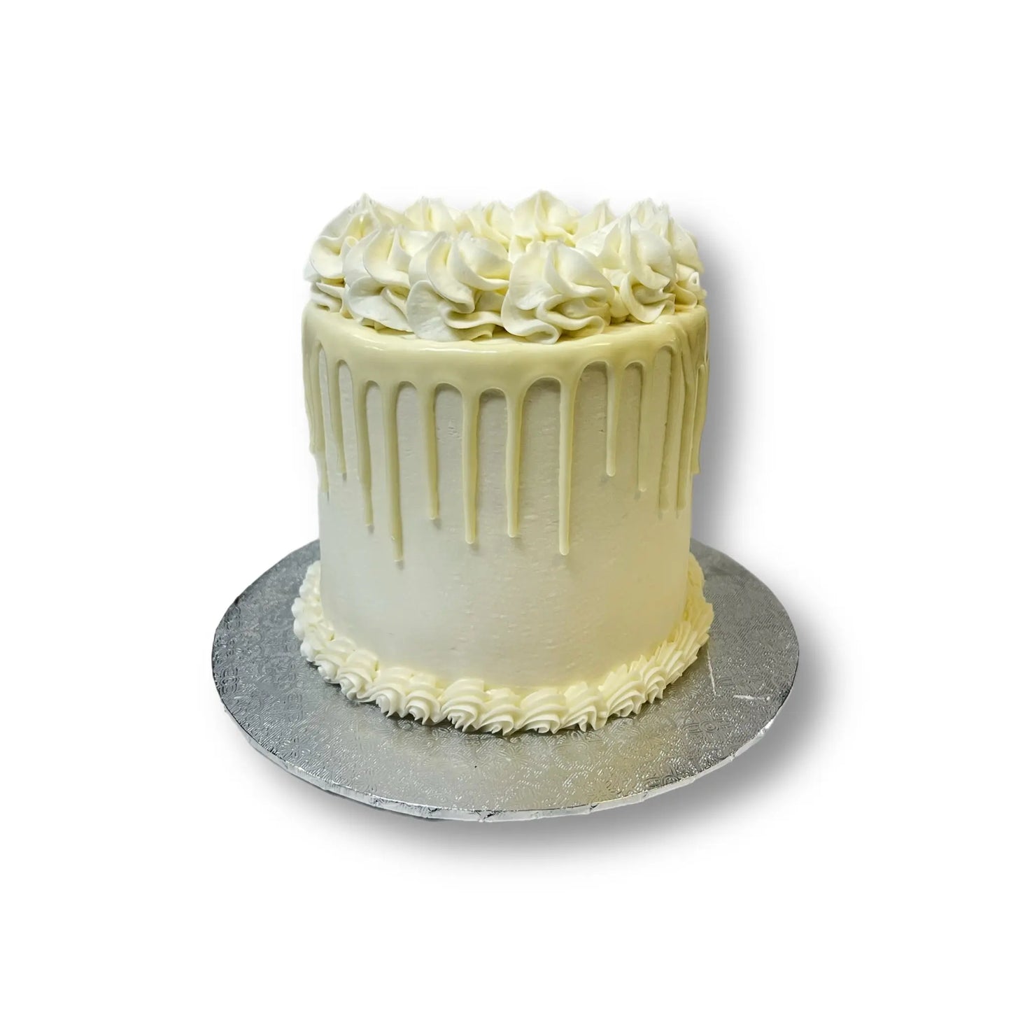 Monochromatic Cute Drip Cake That's The Cake Bakery