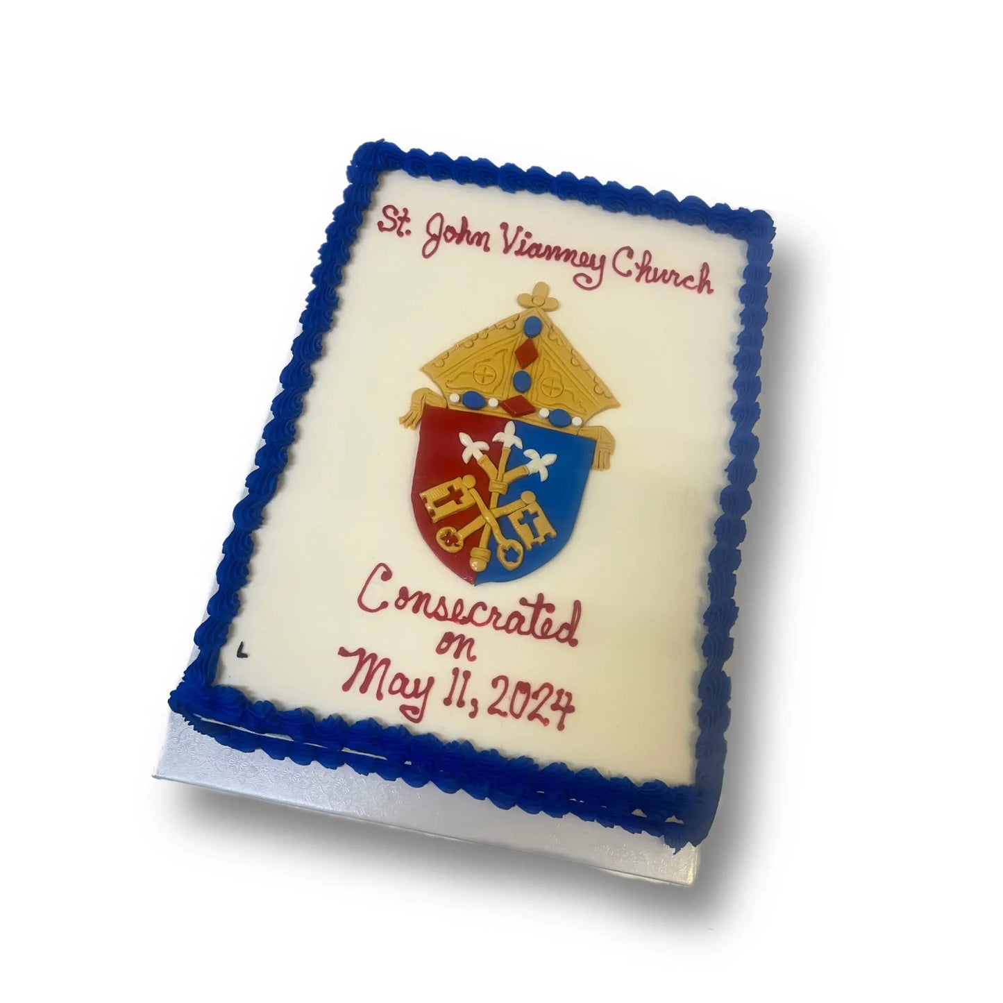 Church Crest Cake That's The Cake Bakery