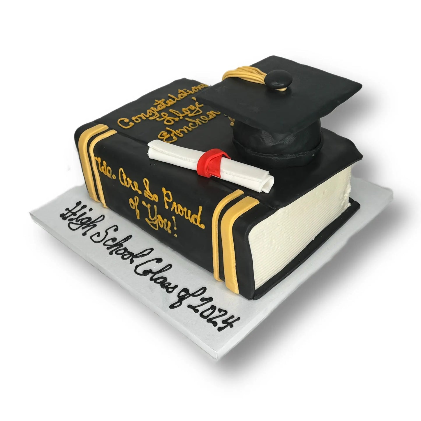 Graduation Book Cake That's The Cake Bakery