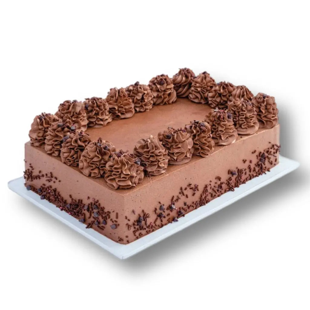 Chocolate Celebration Sheet Cake That's The Cake Bakery