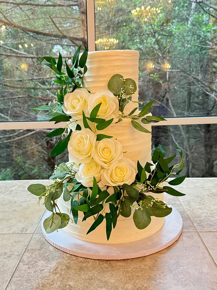 Floral Ruffles Wedding That's The Cake Bakery