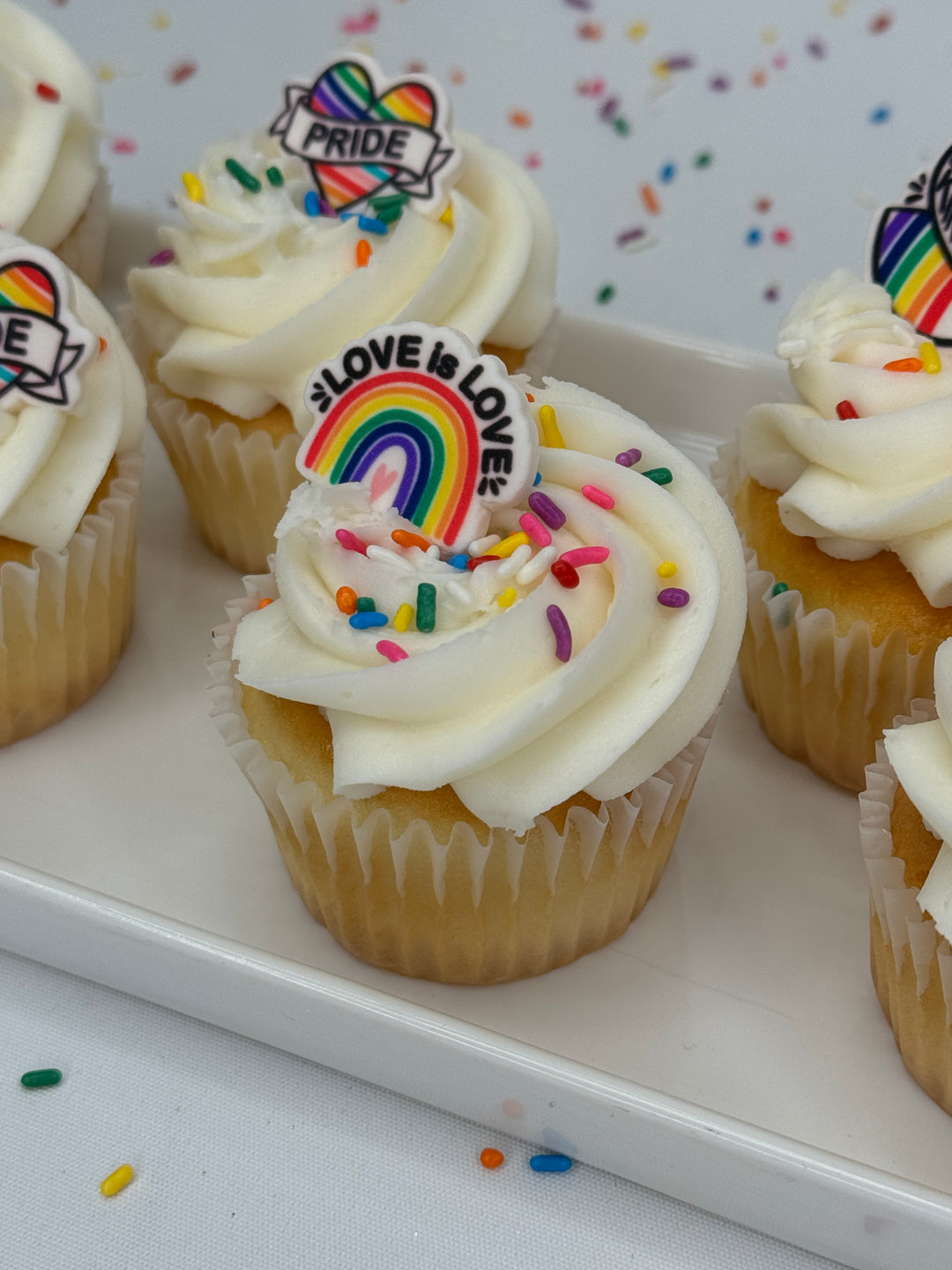 Love Is Love Cupcakes