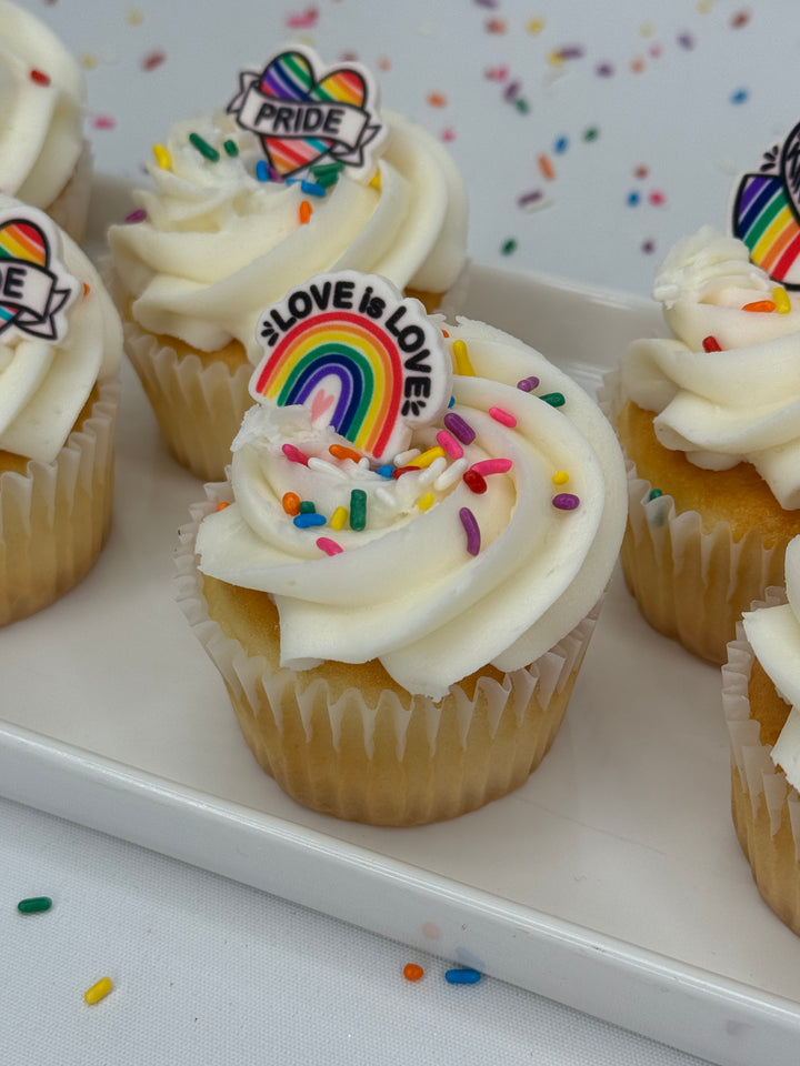 Love Is Love Cupcakes