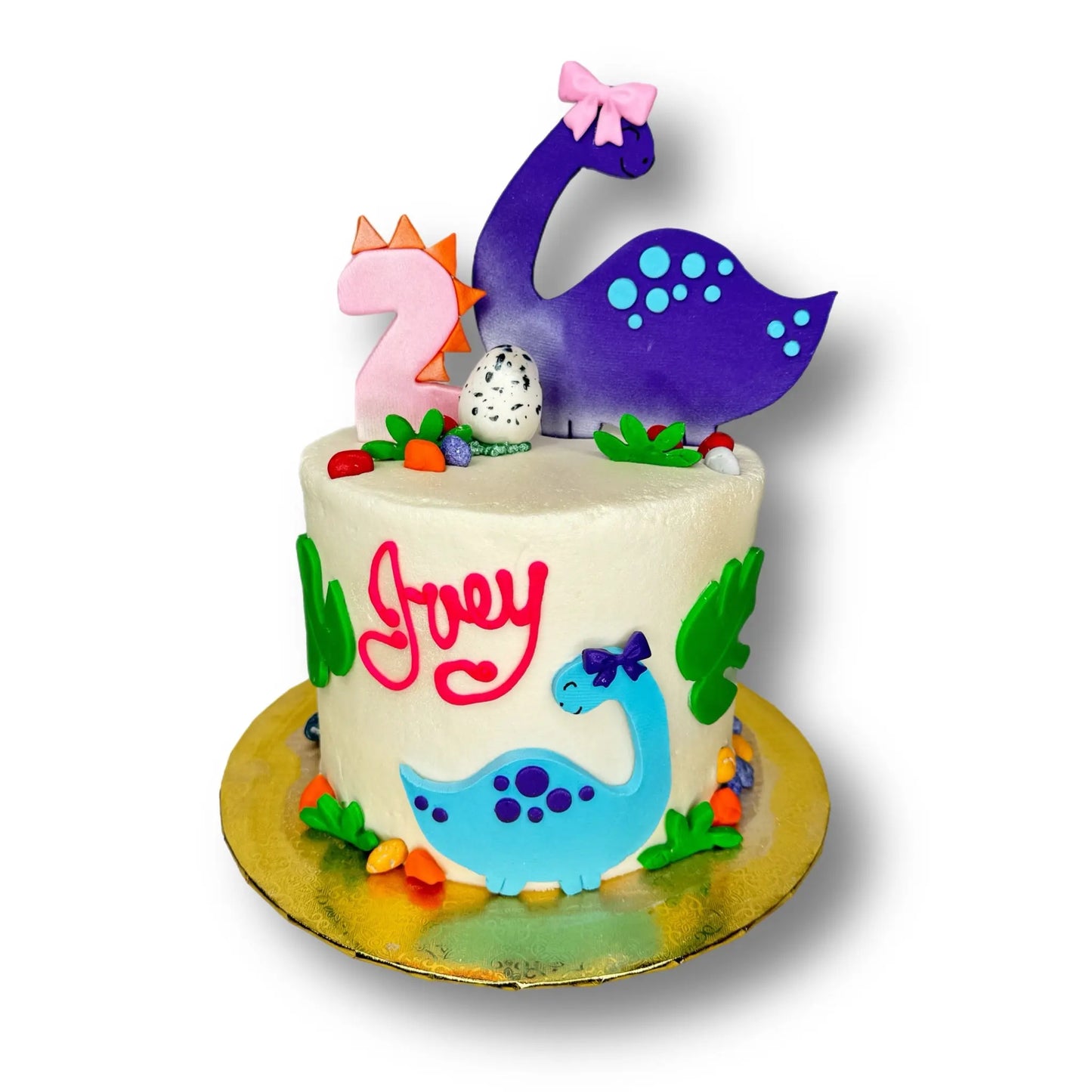 Girly Dinosaur Birthday That's The Cake Bakery
