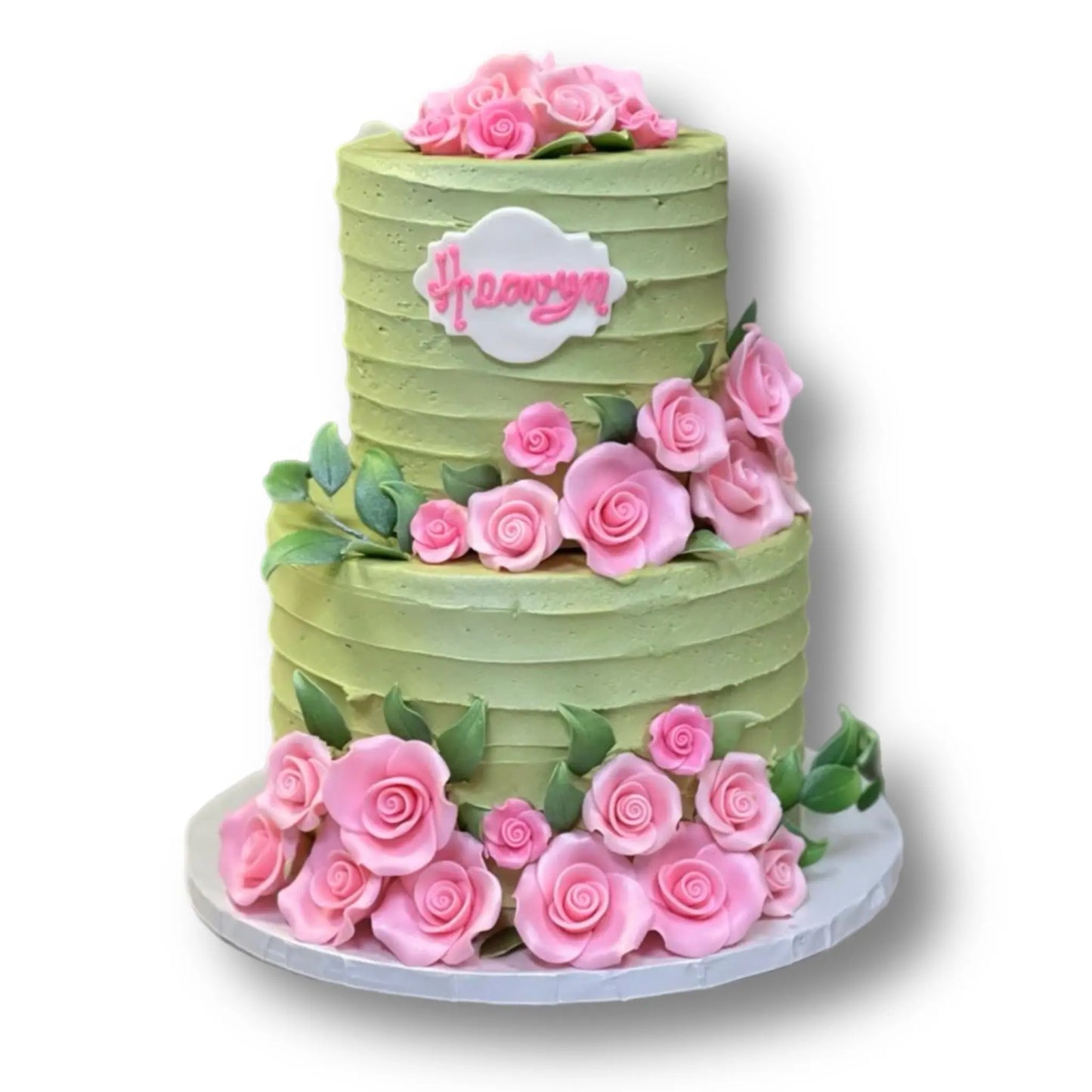 Pink Flowers Cake That's The Cake Bakery