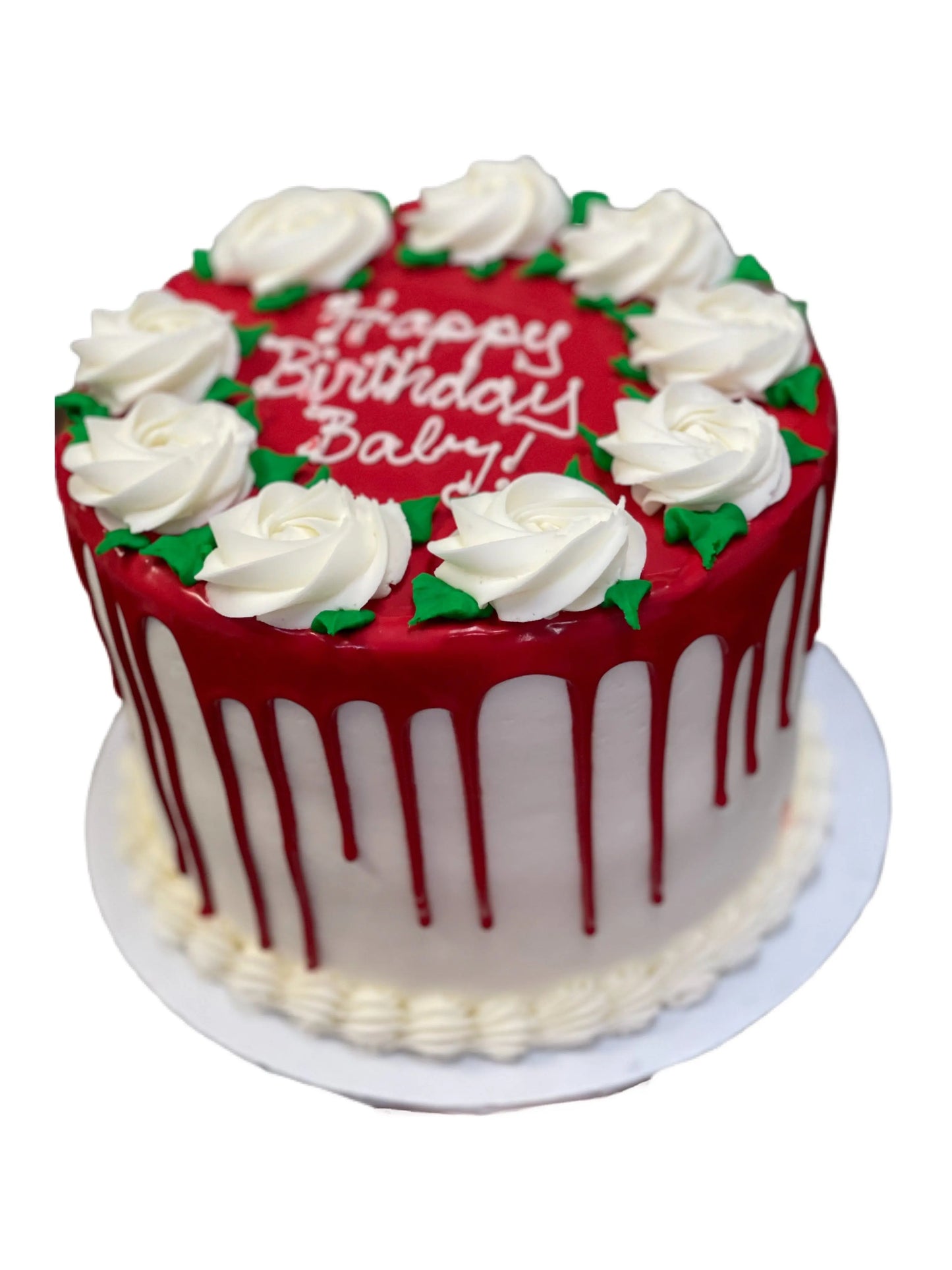 Floral Drips Cake That's The Cake Bakery