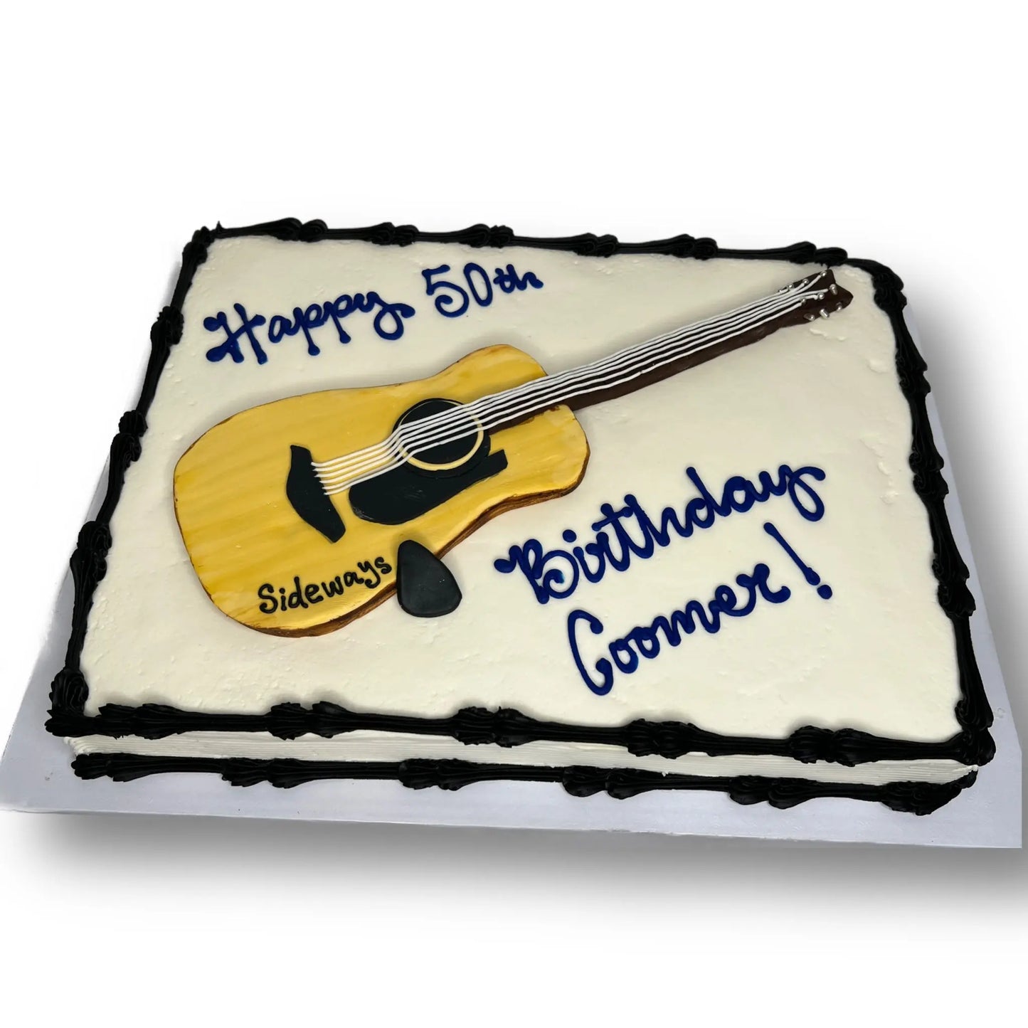 Guitar Sheet Cake That's The Cake Bakery