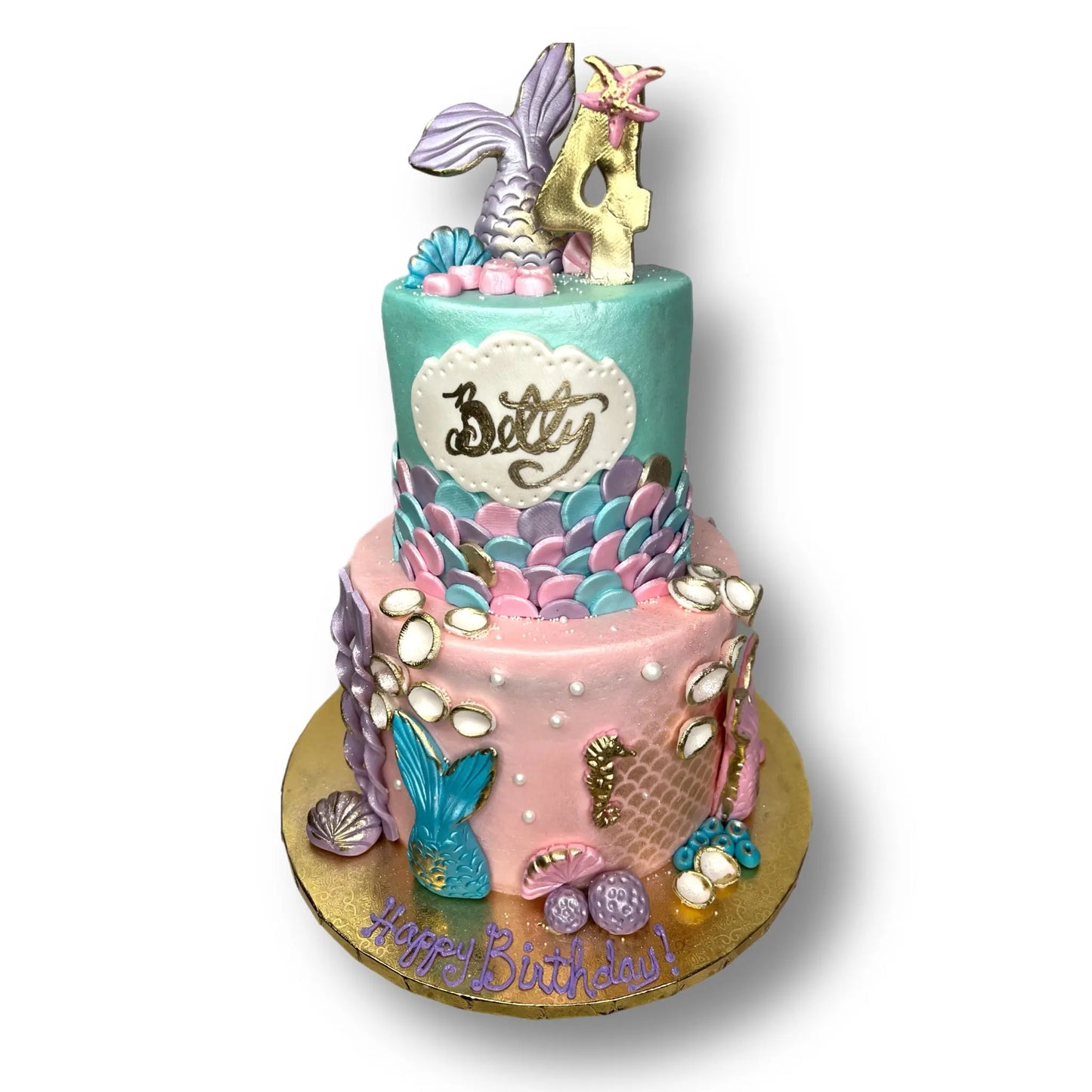 Elegant Mermaid Birthday That's The Cake Bakery