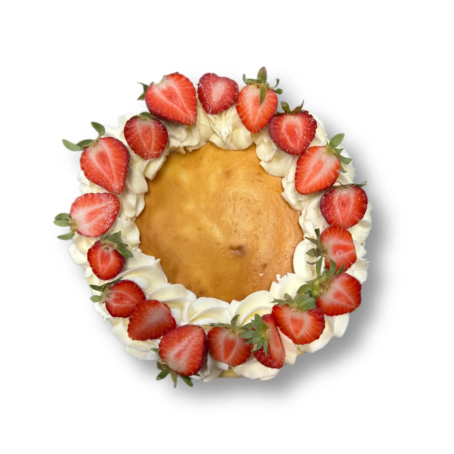 New York Style Cheesecake with Strawberries That's The Cake Bakery