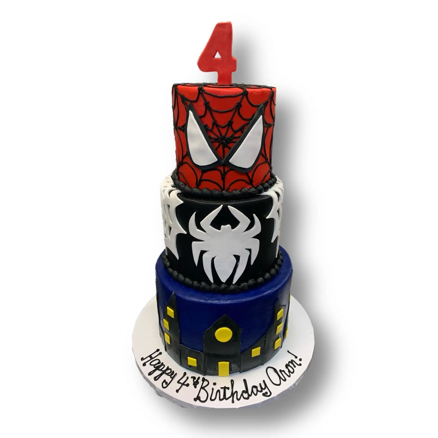 Custom Spiderman Birthday That's The Cake Bakery