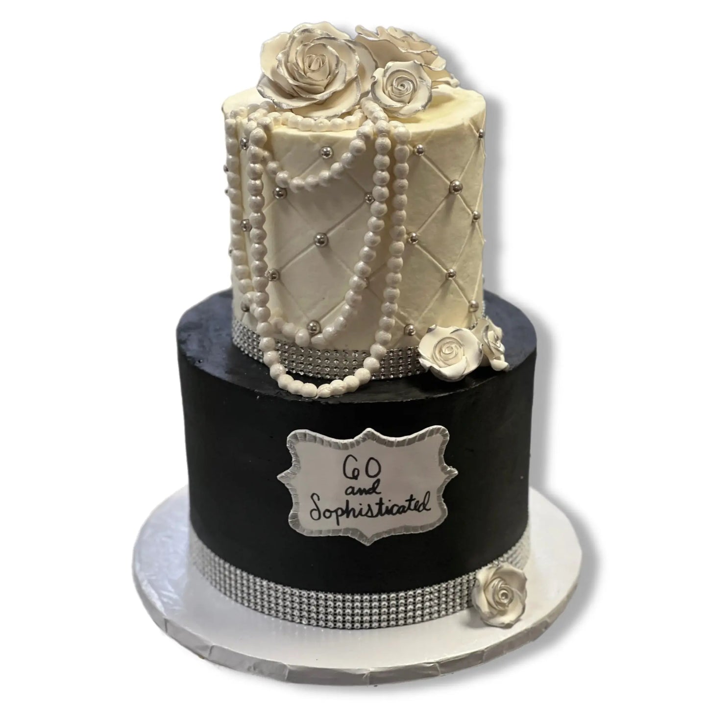 Falling Pearls That's The Cake Bakery