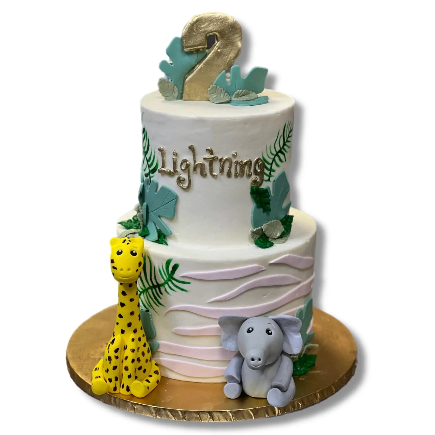 Jungle Animals 2nd Birthday That's The Cake Bakery