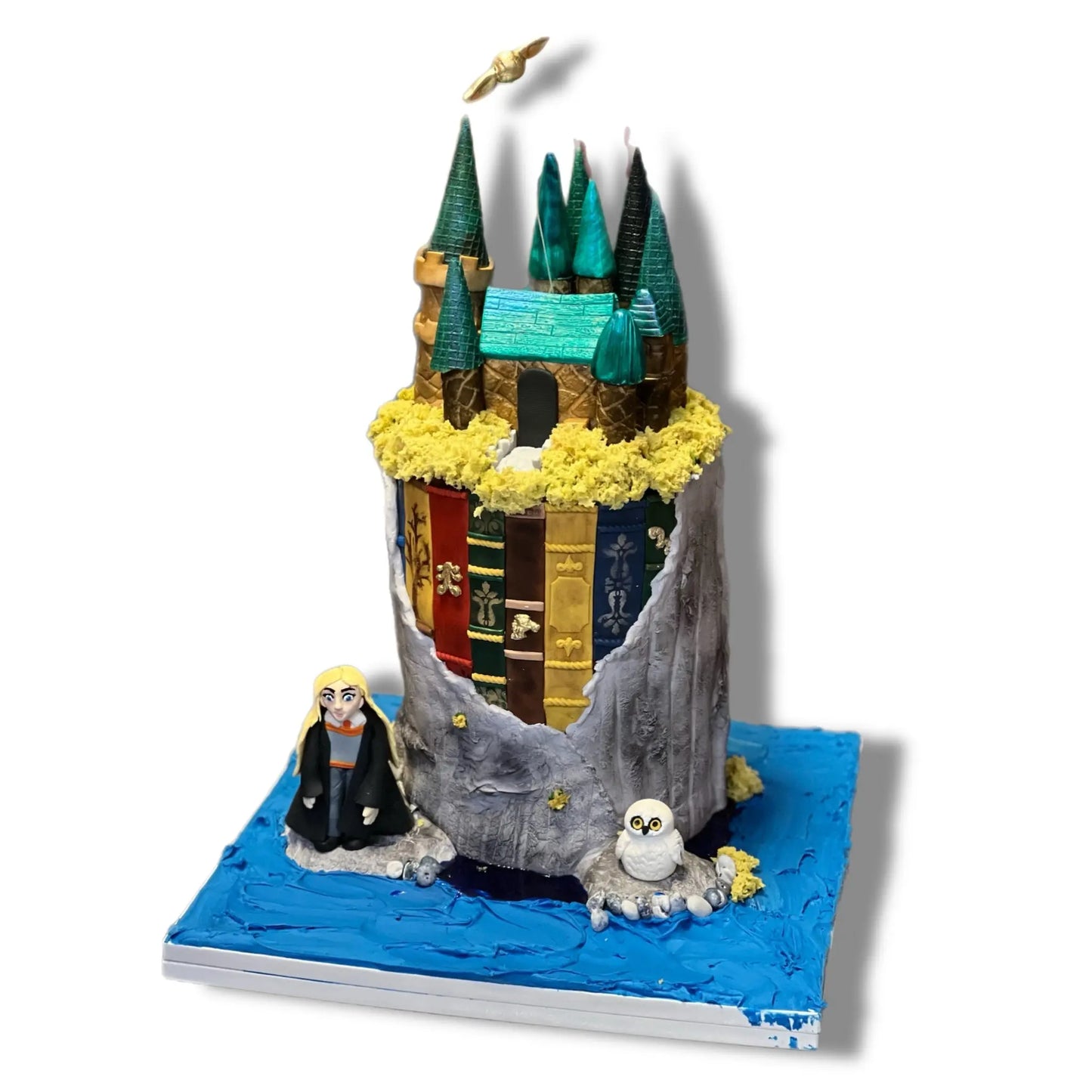 Hogwarts Castle on a hill That's The Cake Bakery