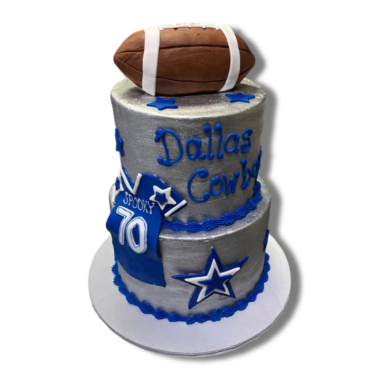 Dallas Cowboys 2 Tier That's The Cake Bakery