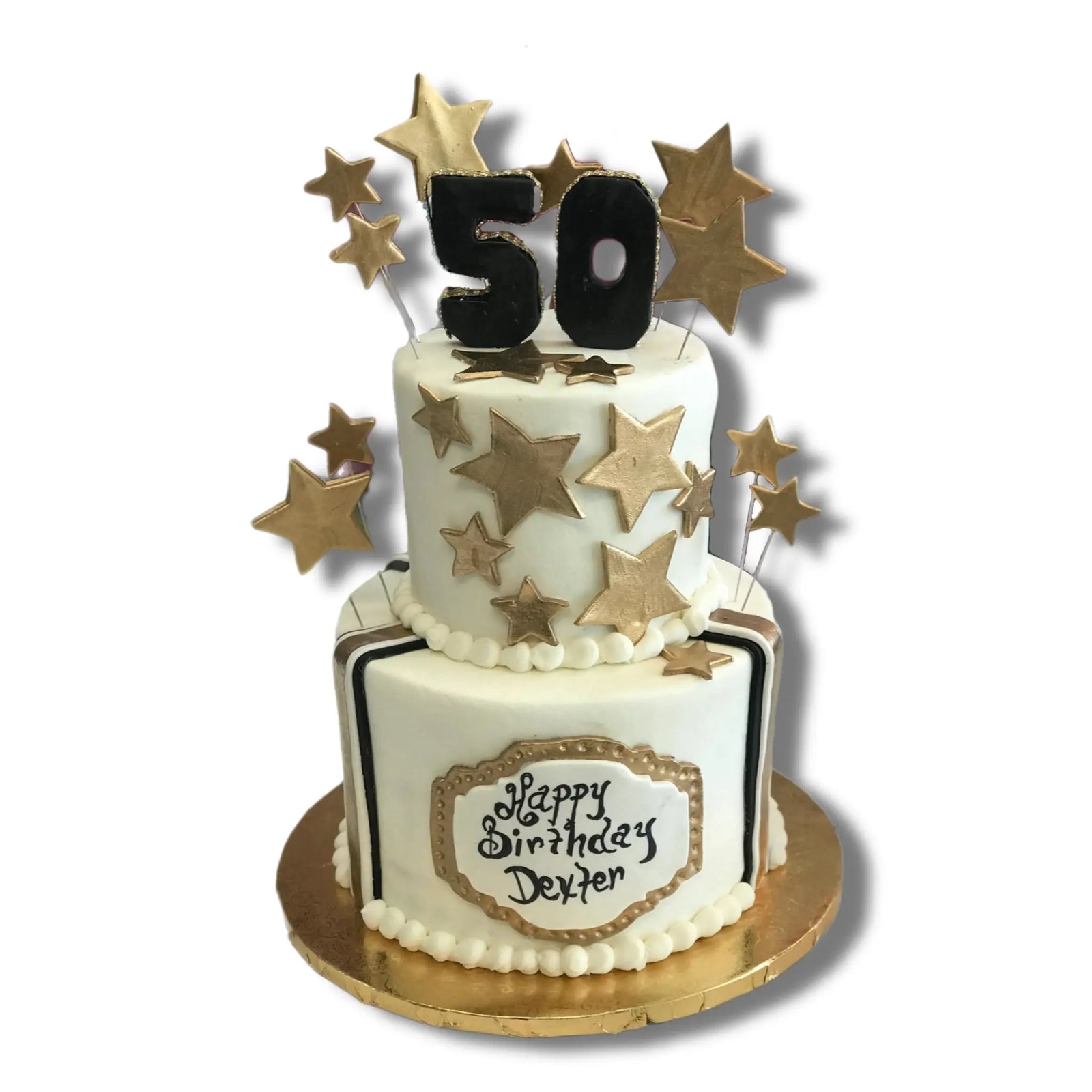 50th Golden Birthday That's The Cake Bakery