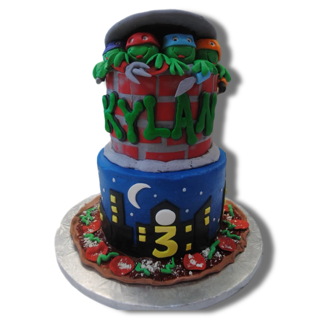 Ultimate Ninja Turtles Cake