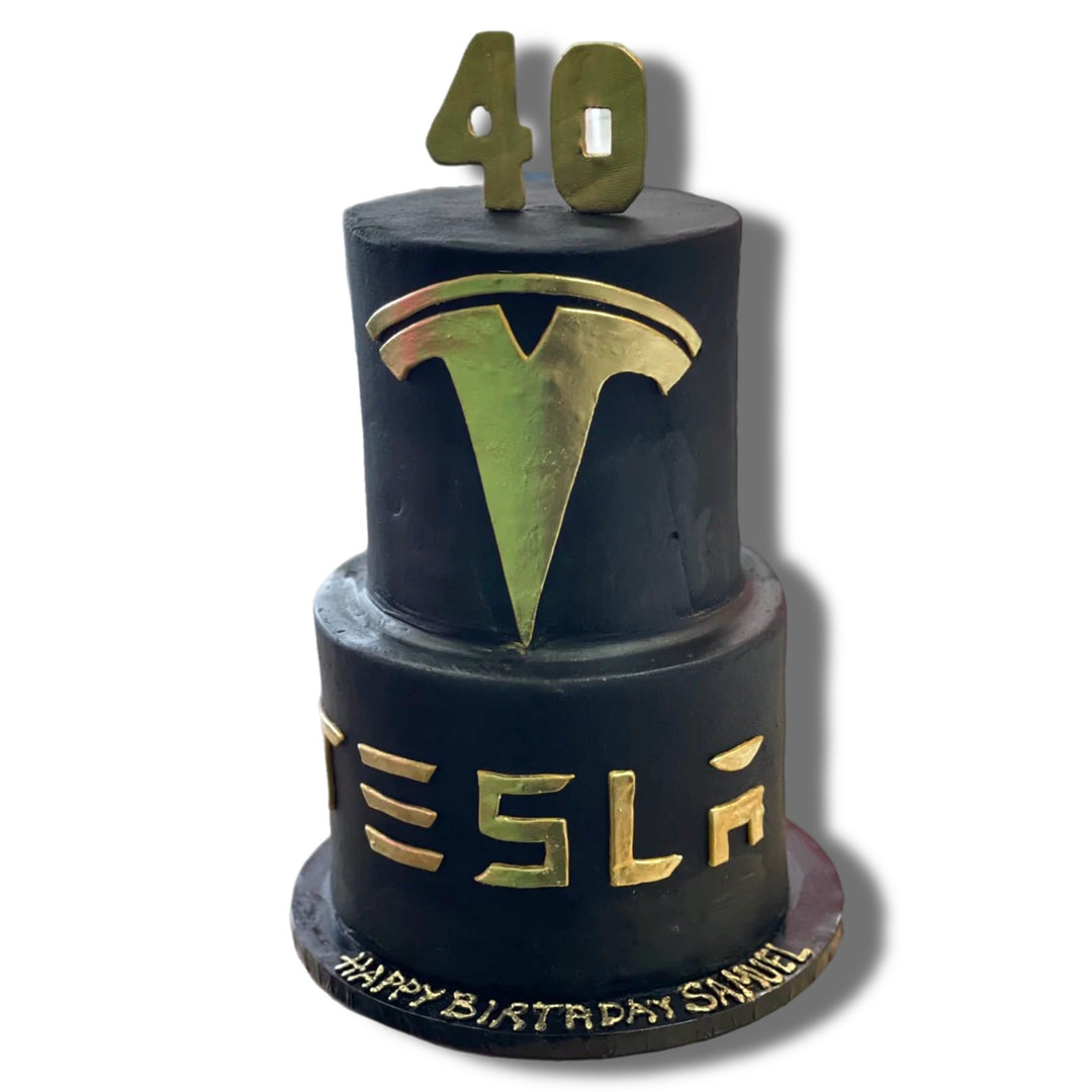 Tesla Themed Cake