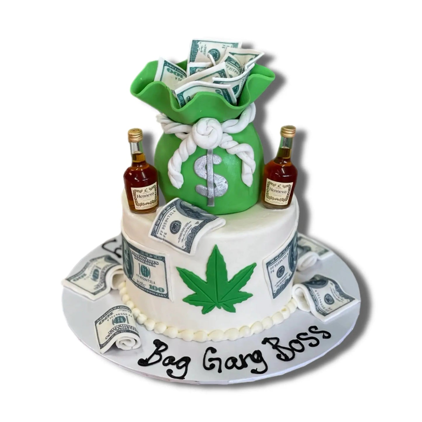 Money Bag 2 Tiered Cake That's The Cake Bakery