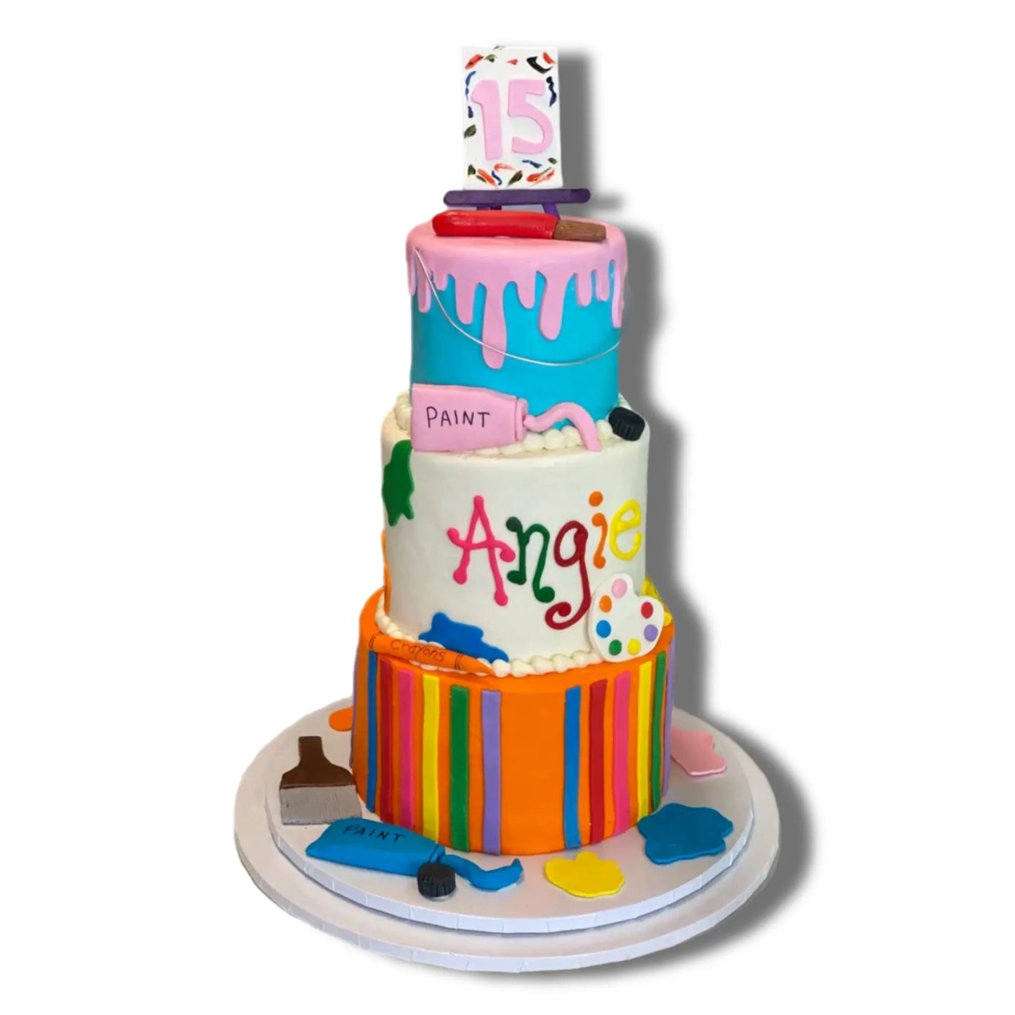 Artist Painter Birthday That's The Cake Bakery