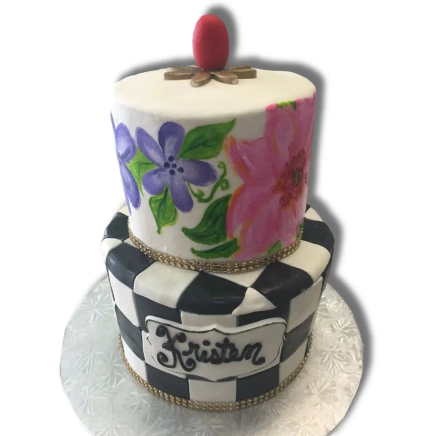 Mackenzie Childs Inspired Cake That's The Cake Bakery