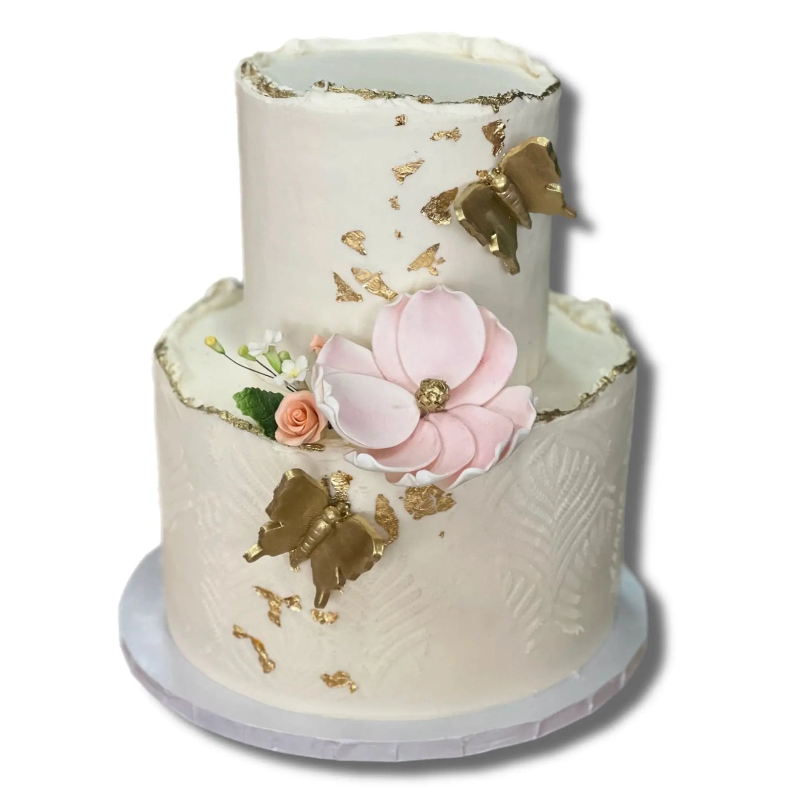 Unfinished Stencil Birthday with Butterflies That's The Cake Bakery