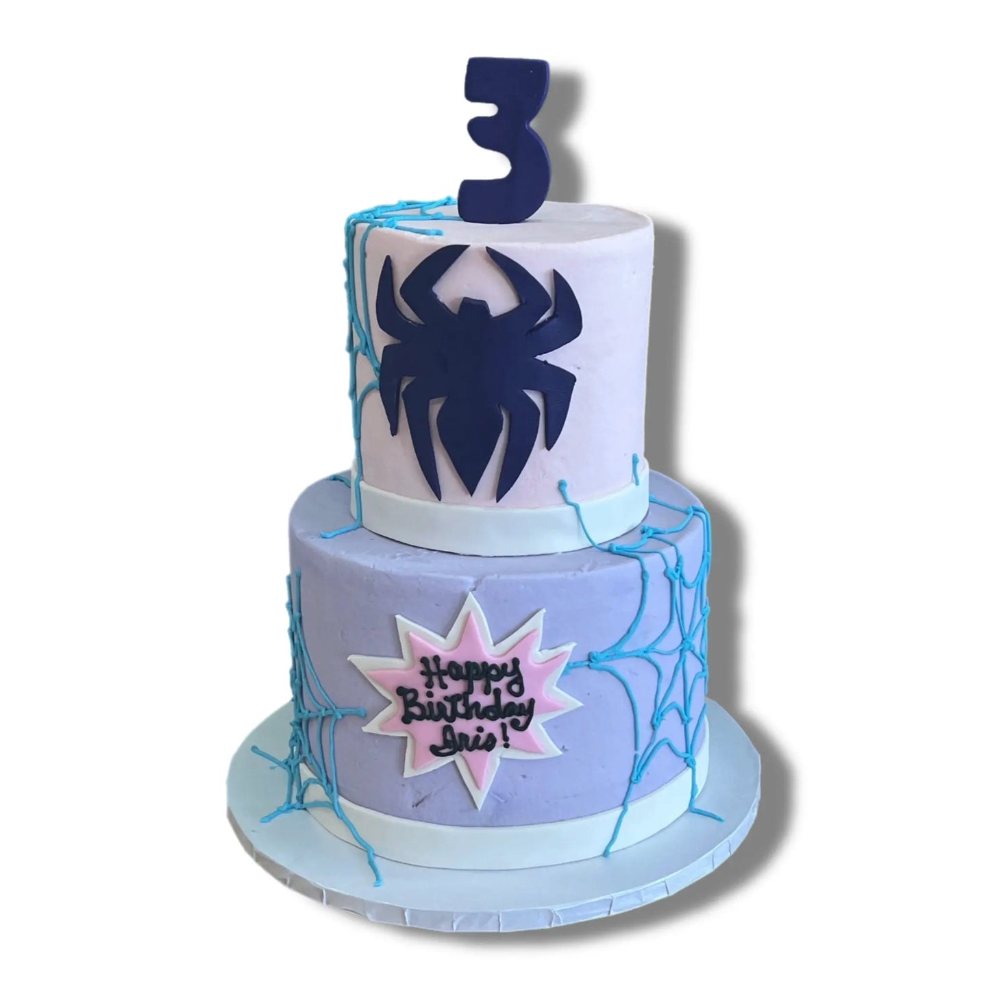 Purple Reign Spiderman That's The Cake Bakery