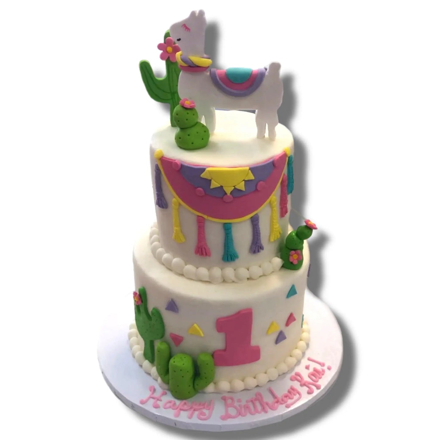 Pinata Llama & Cactus That's The Cake Bakery