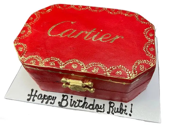 Cartier Themed Box That's The Cake Bakery