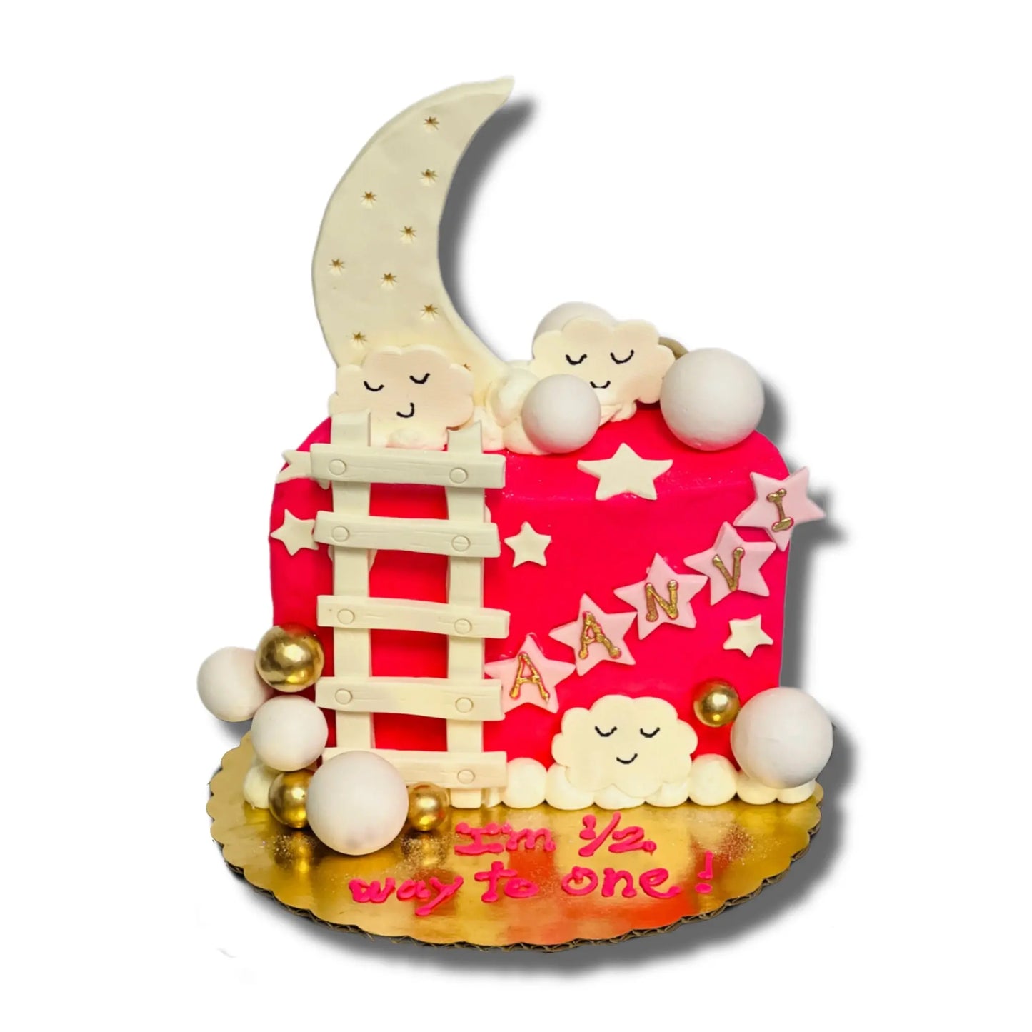 Pink Moon Half Birthday That's The Cake Bakery