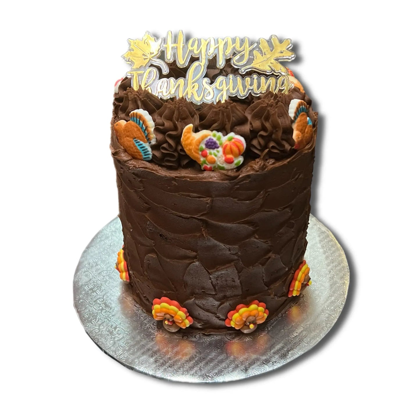 Happy Thanksgiving Cake That's The Cake Bakery