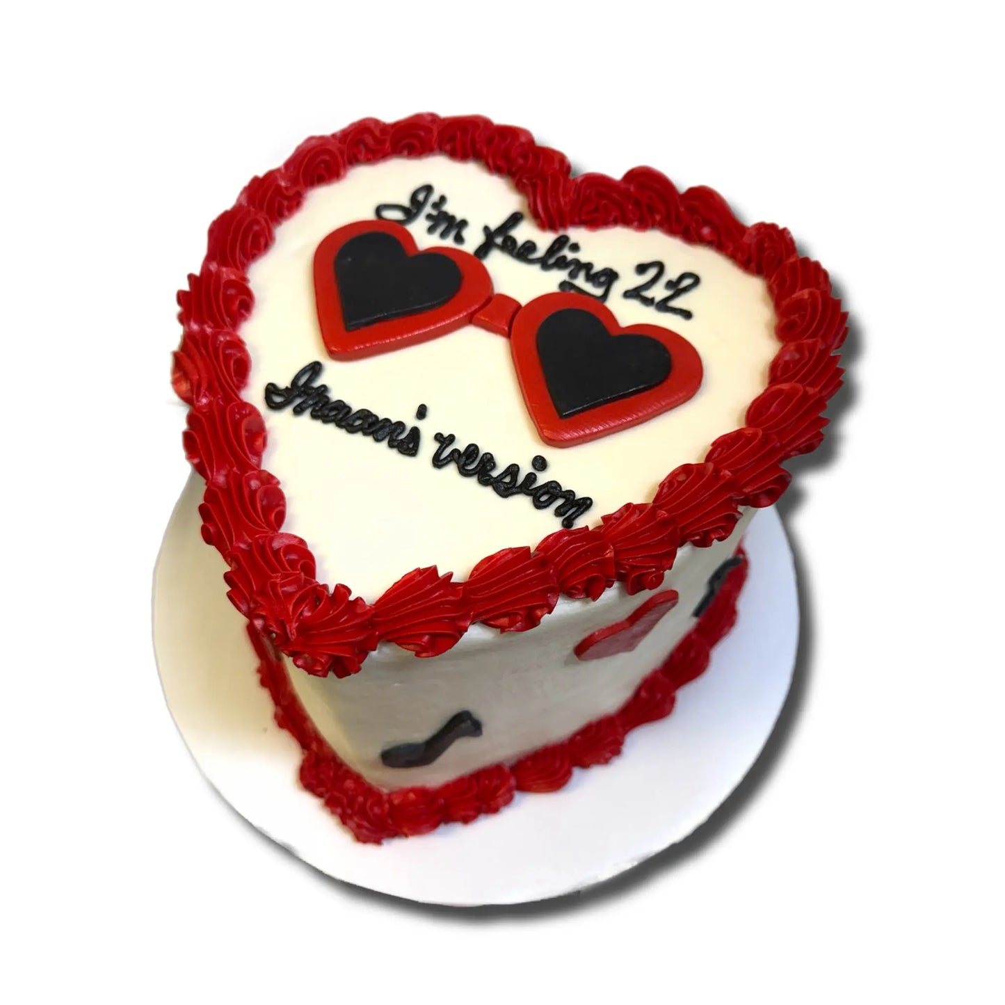 Taylor Swift Heart Cake That's The Cake Bakery