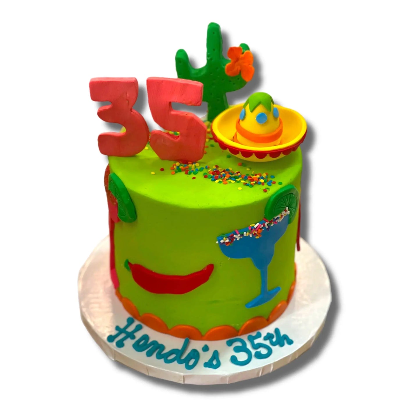 Mexican Themed Party Cake That's The Cake Bakery