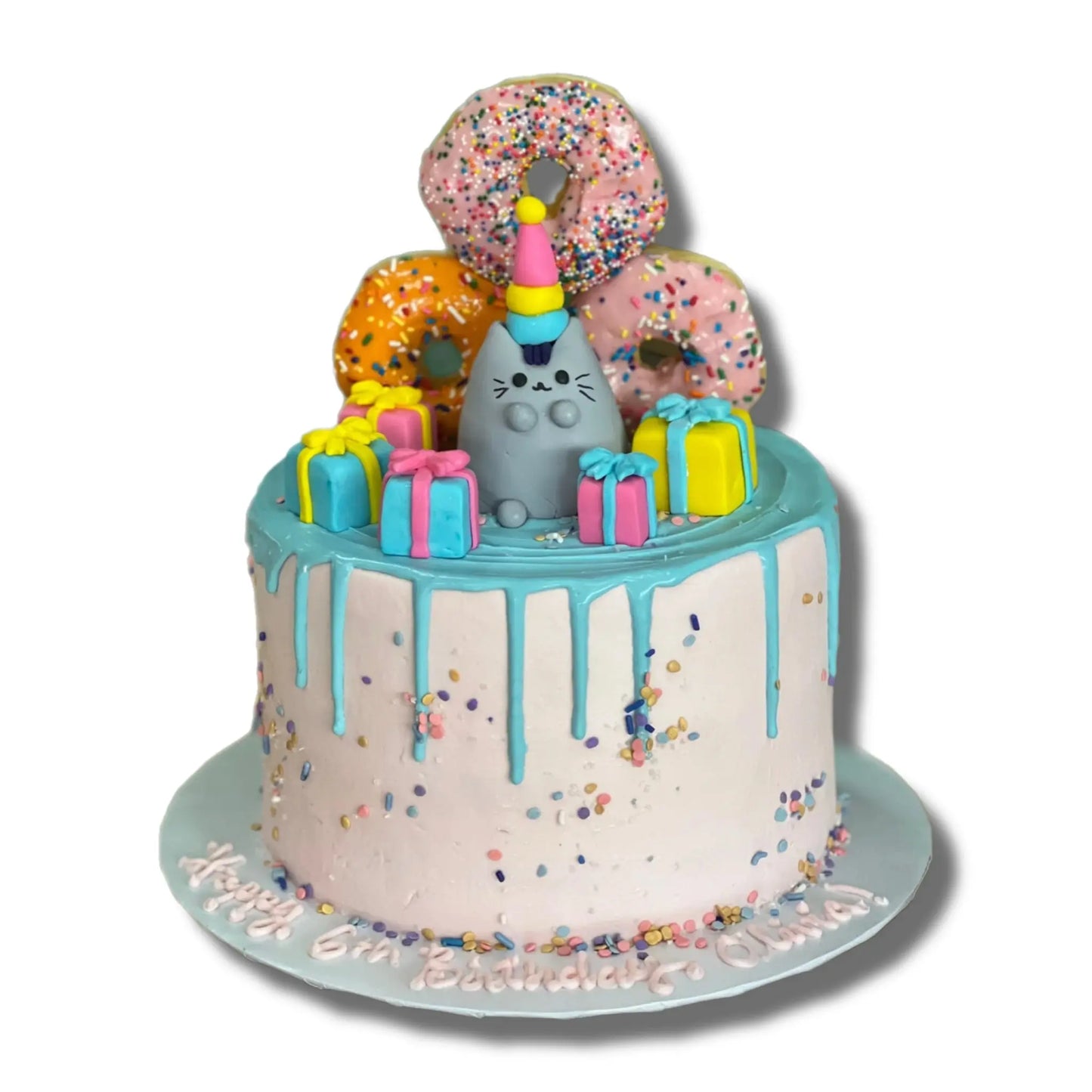 Pusheen's Birthday Cake That's The Cake Bakery