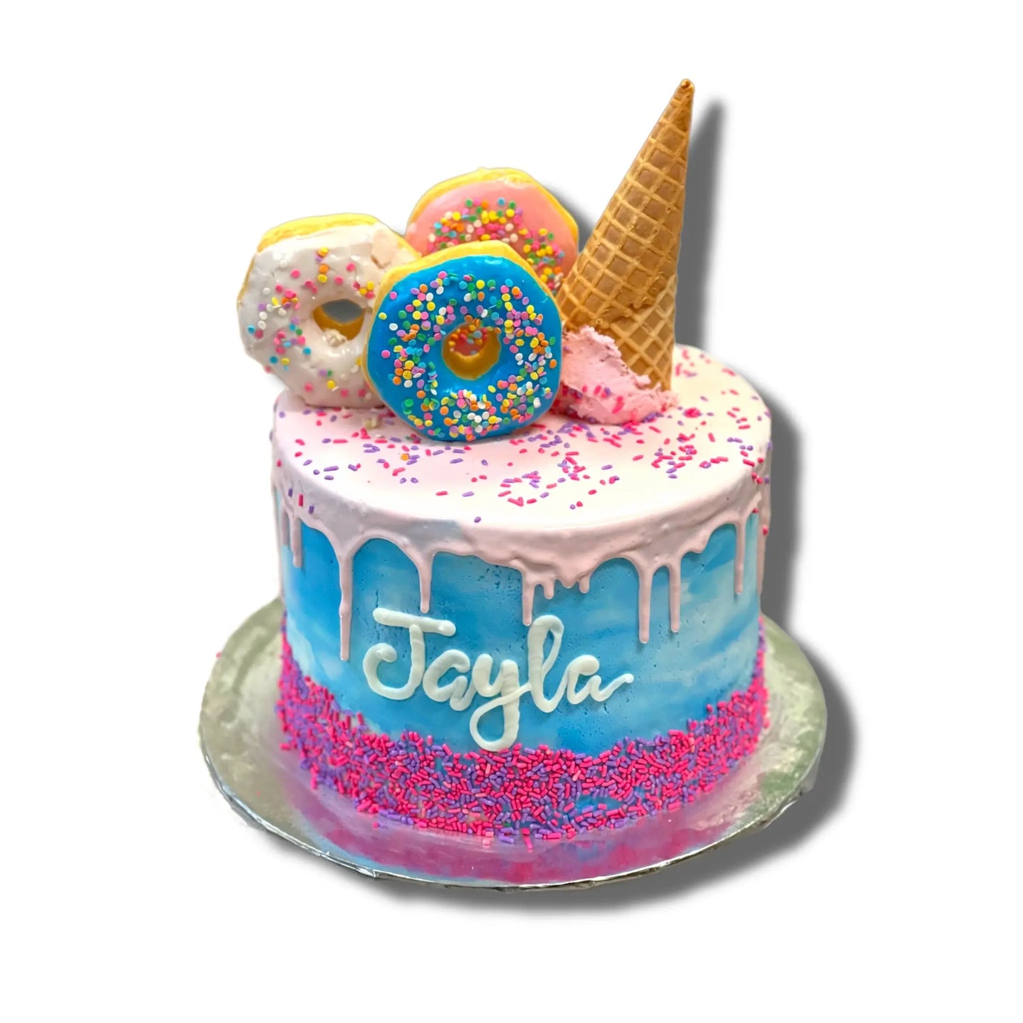 Donut & Ice Cream Drip That's The Cake Bakery