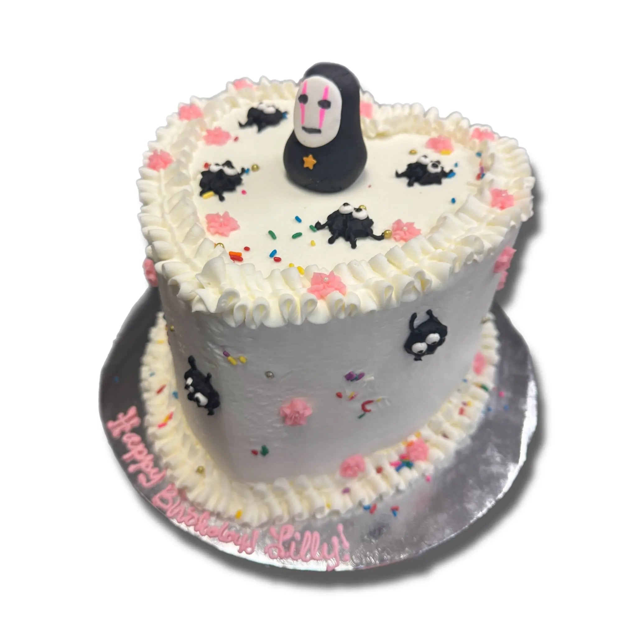 No Face Studio Ghibli Heart Cake That's The Cake Bakery