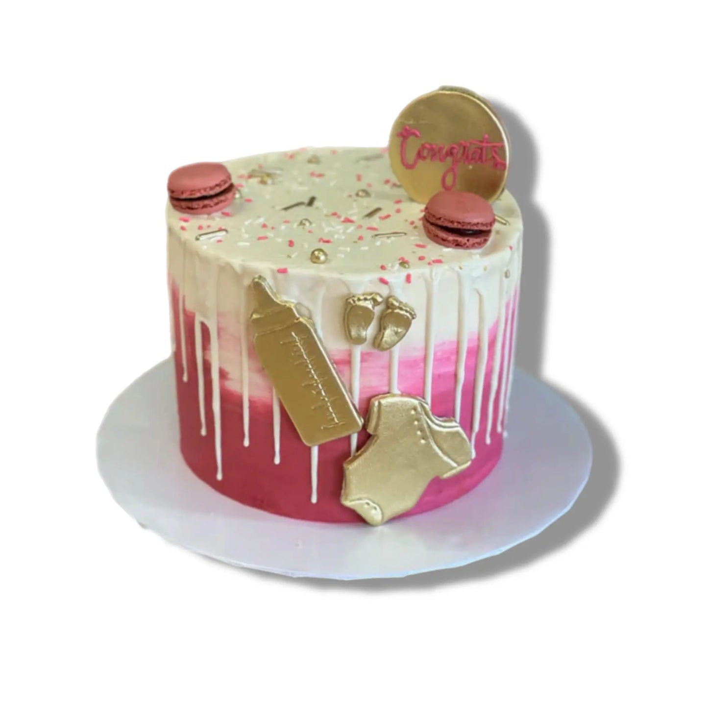 Baby Shower Gold Elements That's The Cake Bakery