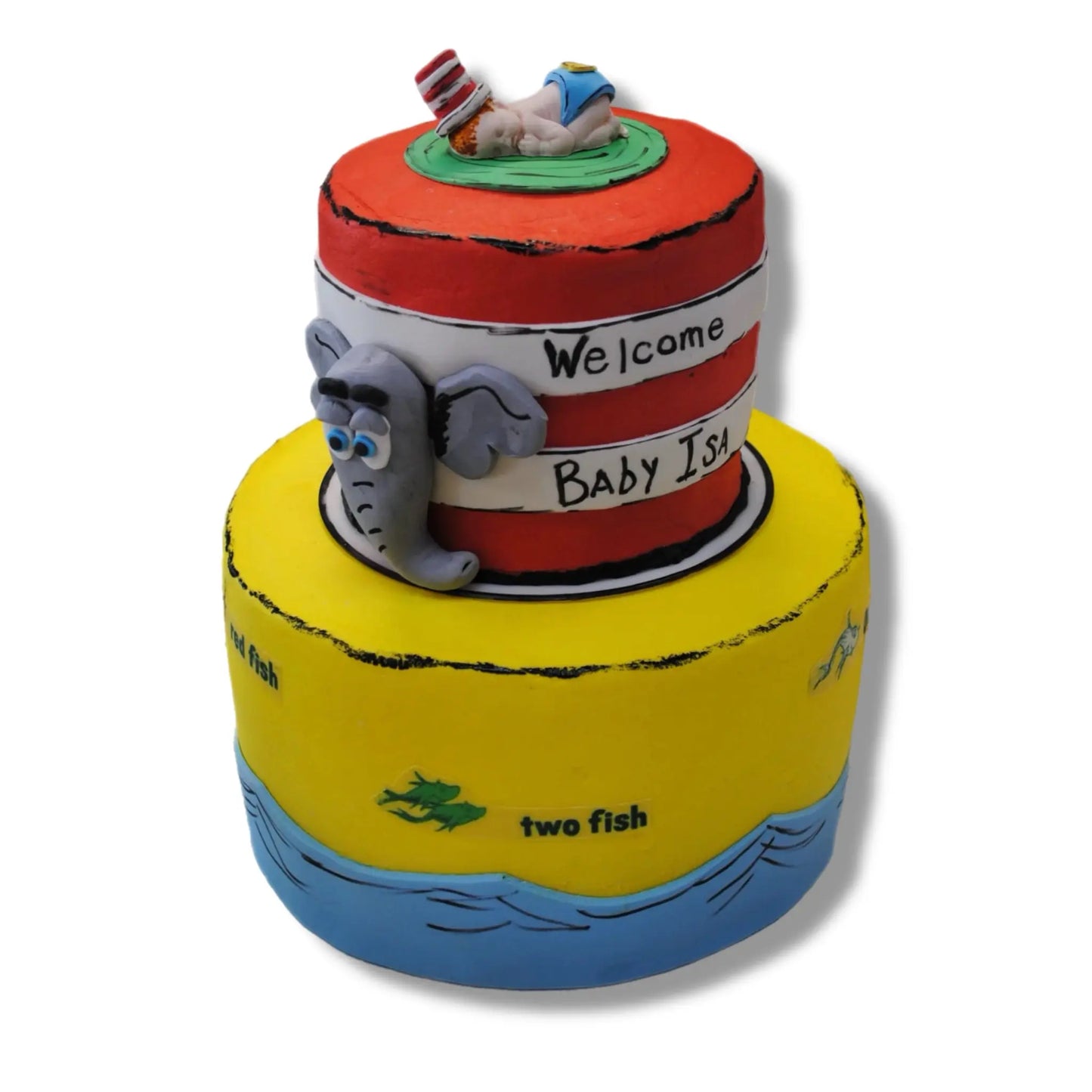 Dr Suess Themed Baby Shower That's The Cake Bakery