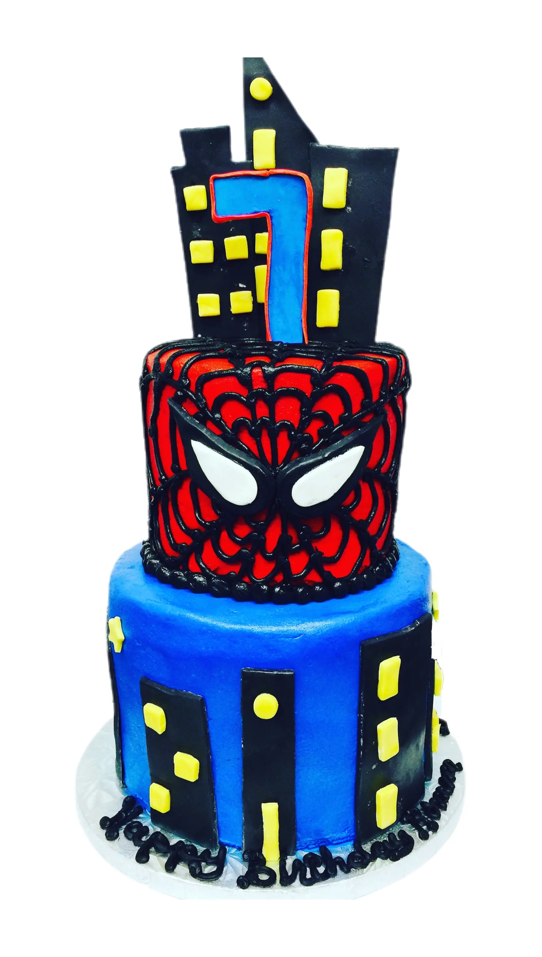 Spiderman and City That's The Cake Bakery