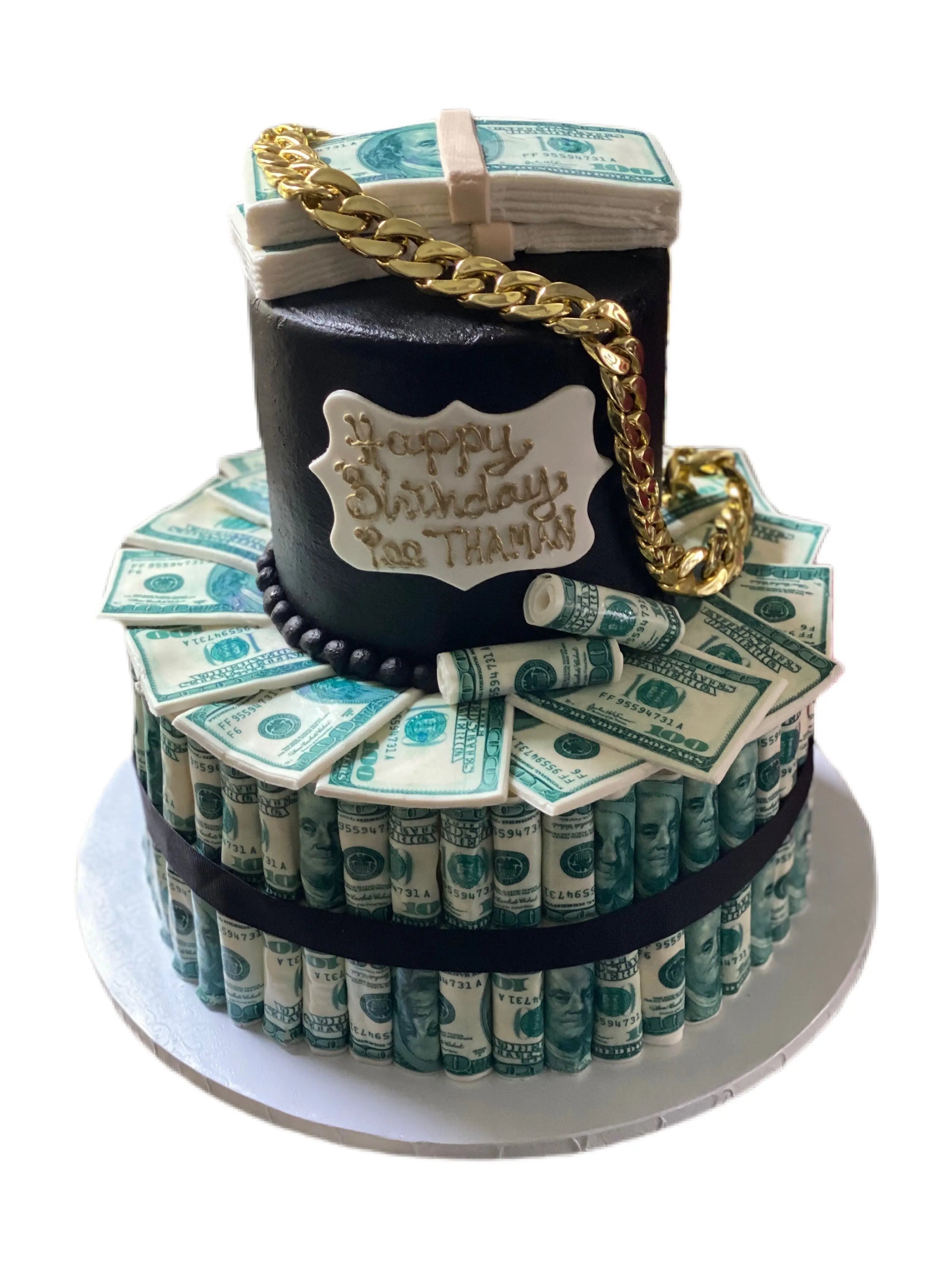 Stacks on Stacks Money Cake That's The Cake Bakery