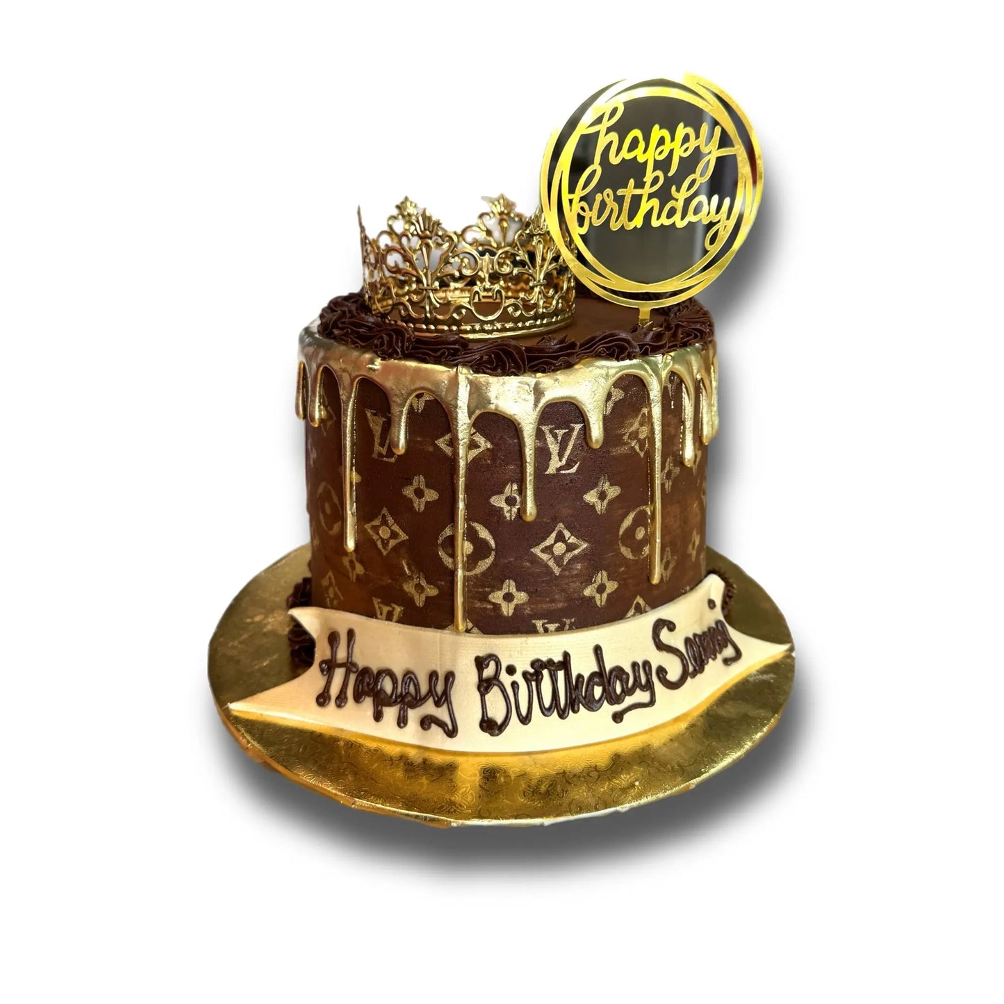 Louis Vuitton Drip Cake That's The Cake Bakery