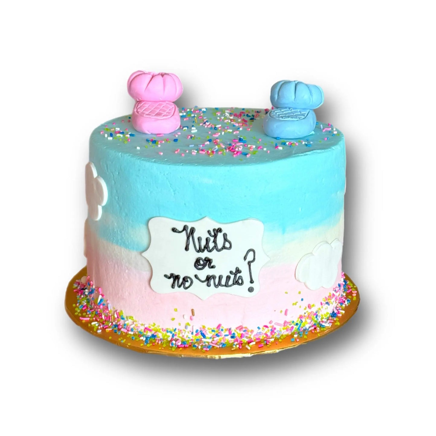 What Will It Be? Gender Reveal Cake That's The Cake Bakery