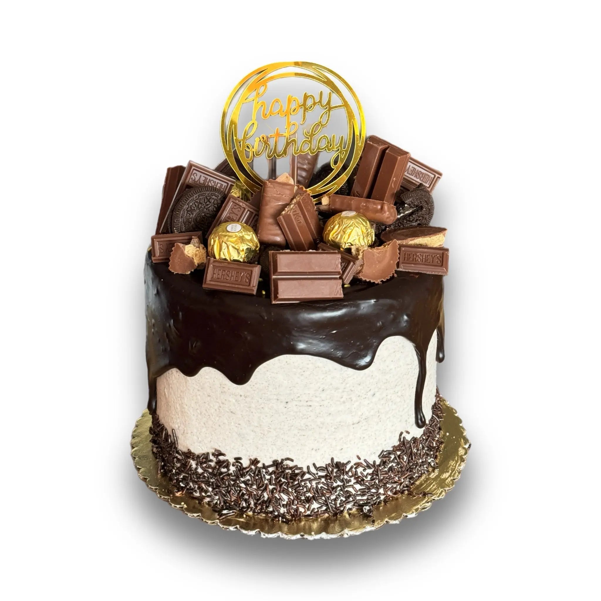 Chocolate Candy Drip Cake That's The Cake Bakery