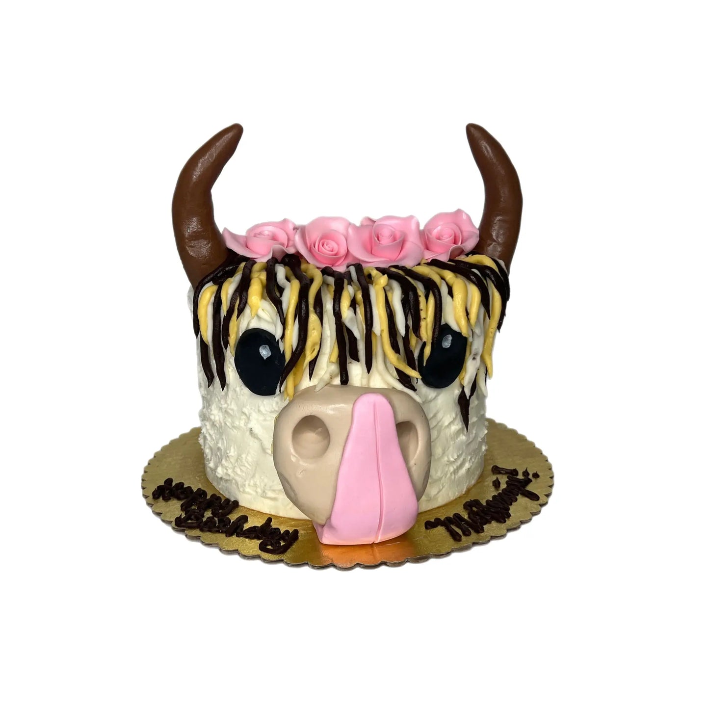 Highland Cow Cake That's The Cake Bakery