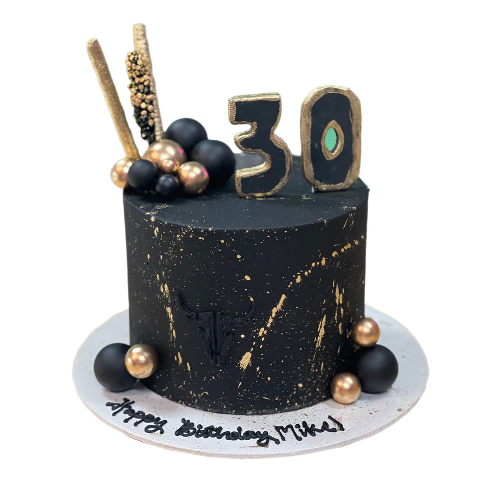 Abstract Metallic Cake - That's The Cake Bakery
